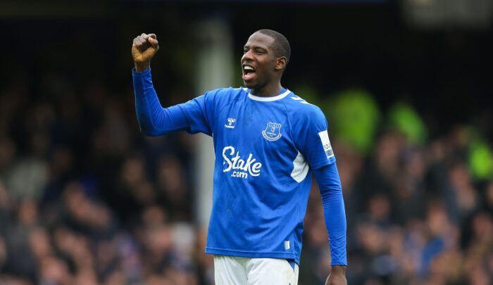 Troisième but de la saison d’Abdoulaye Doucouré avec Everton