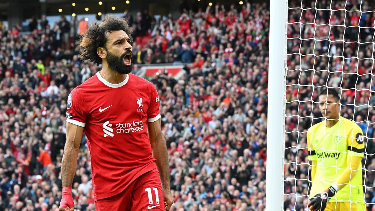Liverpool corrige Brentford, doublé de Mohamed Salah