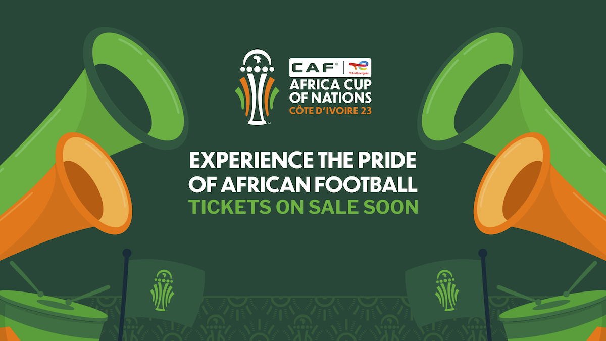 Lancement de la billetterie en ligne pour la Coupe d’Afrique des Nations CAF TotalEnergies Côte d’Ivoire 2023